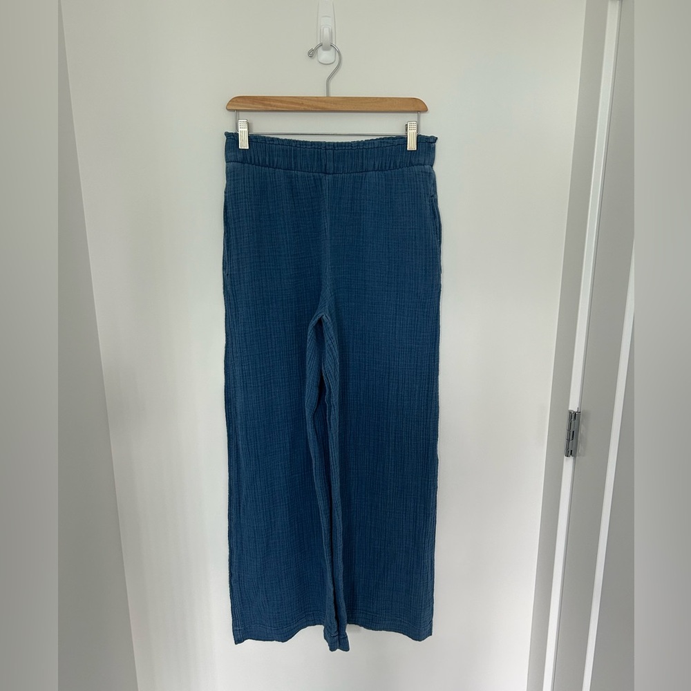 GAP Teal Blue Wide Leg Pants